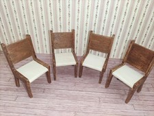 4 Stühle Nussbaum -