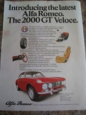 ALFA ROMEO 2000 GT VELOCE