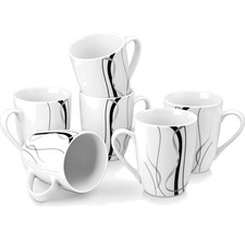 Porzellan Kaffeetassen Set 6
