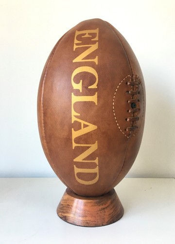 England rugbyball mit sockel - england,