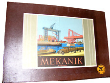 MEKANIK 20 Metall BAUKASTEN Set OVP Box  Pappkarton Blechschachtel Wettbewerb 57