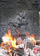 Kaminplatte, Ofen, Antikes