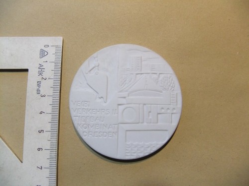 Medaille meissen verkehrs - medaille,