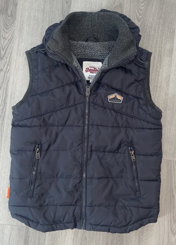 Top superdry stepp weste mit - superdry,