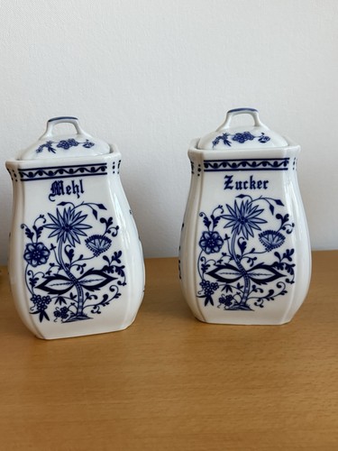 Zwiebelmuster vorratsbehälter - zwiebelmuster,