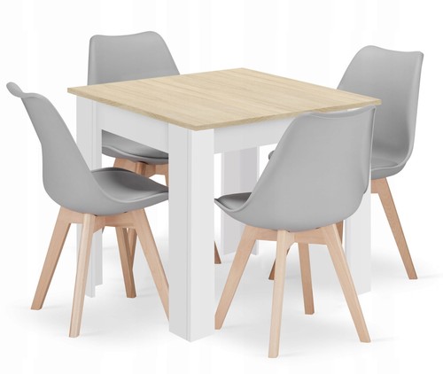 Esstisch set 80x80 - esstisch-set,