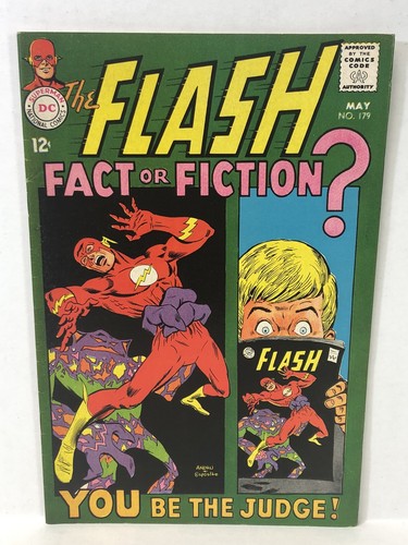 Flash 179 1968 fact - flash, #179