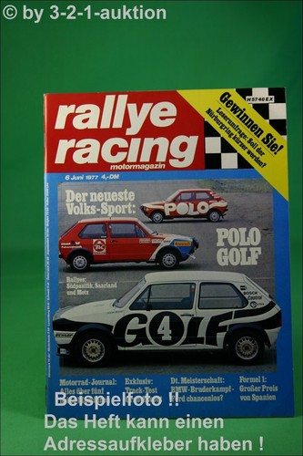 Rallye racing irmscher - rallye,