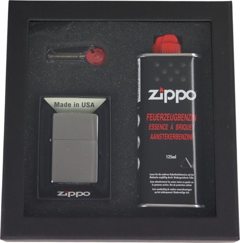 Zippo feuerzeug chrome - zippo,