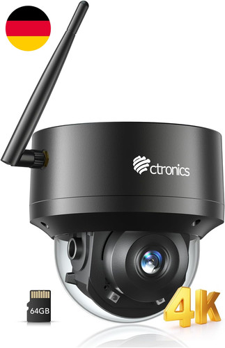 Ctronics 8mp ptz - ctronics, 4k