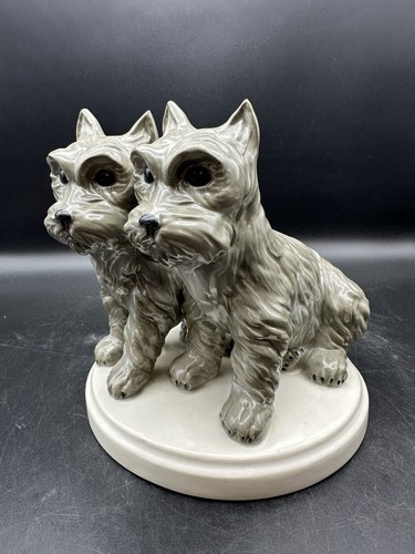 Terrier paar amphora werke - paar,