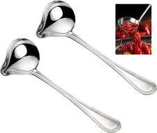 2 Soßenlöffel Ausgießer