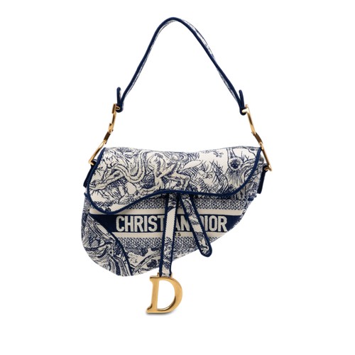 Dior embroidered canvas toile - dior,