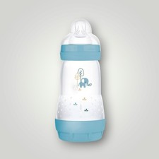 MAM Easy Start Anti-Colic Babyflasche 260ml Ocean, Stillflasche ab 2+ Monate