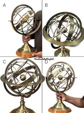 Messing Armillar Astrolabium