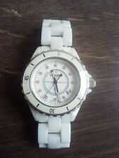 Chanel J12  Paris Uhr Weiß Keramik Diamanten Zifferblatt
