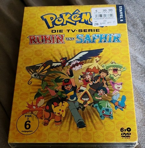 Pokemon dvd staffel die tv - staffel, 8