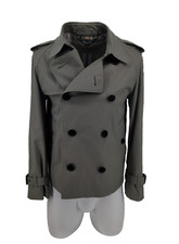 Burberry Trenchcoat M Medium IT 50 UK 40" Brustumfang England Grün