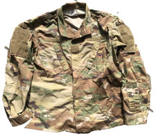 US Army OCP ACU Scorpion W2 Combat Uniform Jacke shirt Small Short