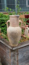 Außergewöhnlich rustikale Amphore ca. 40 cm aus Terracotta Terrakotta Vase Deko