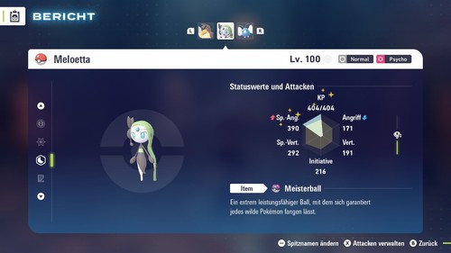 Non shiny meloetta - 💠non-shiny,