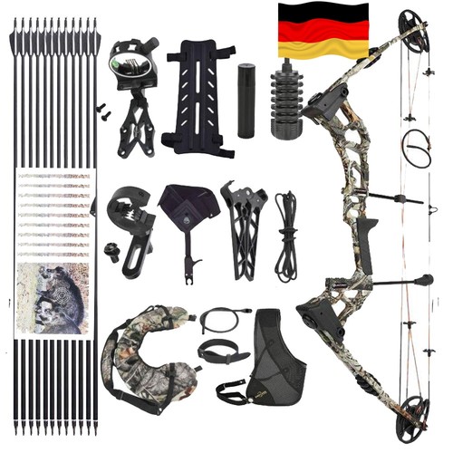 Compoundbogen pfeile set - compoundbogen,
