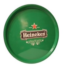 Heineken Tablett Serviertablett Servierplatte Gastro Bier Service grün groß 45cm