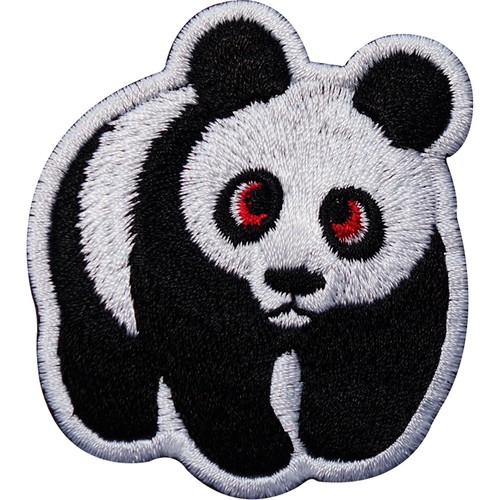 Panda bestickt