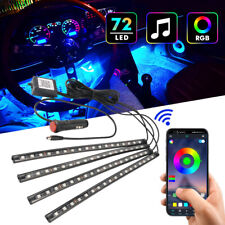 4x 72 LED RGB