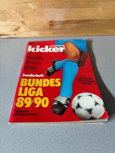 Kicker sonderheft bundesliga - kicker,