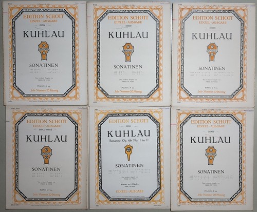 Noten sonatinen kuhlau - sonatinen,,