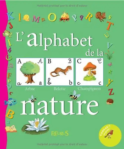 Alphabet nature - nature,