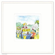 Peter Gaymann " Die Weinkarte