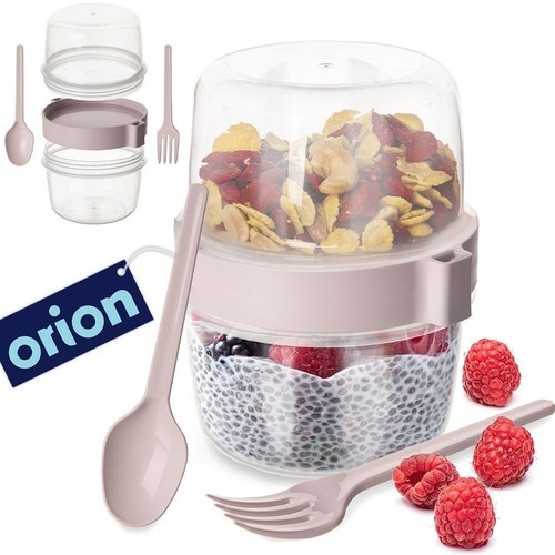 Joghurtbecher mit löffel - joghurtbecher,