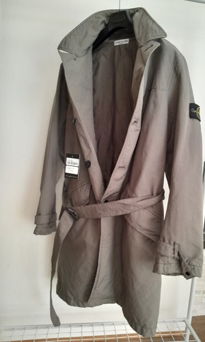 Stone island trnchcoat mantel - stone,