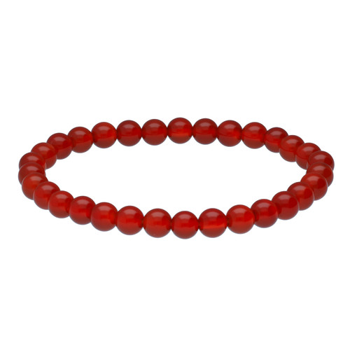 Karneol kugelarmband 6 mm - |,