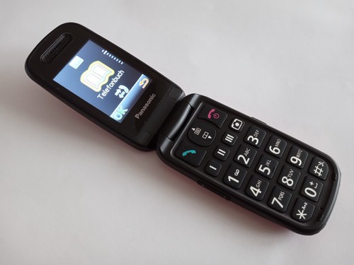 Panasonic tu456 schwarz rot - kx-tu456,