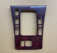 Mercedes W210 E-Klasse 95-02 Schalt Brett Umrandung Rahmen Wurzel Holz Elegance