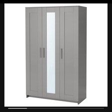 Ikea Hemnes Kleiderschrank , Grau