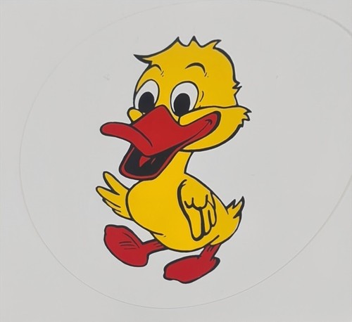 Aufkleber sticker ente - aufkleber,