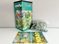 ✅ HEYE Mordillo Puzzle "CRAZY ZOO“ 2000 Teile (8659) 100% Komplett inkl. Poster