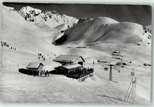10611850 - Kaeserstatt Bergstation Gondelbahn Skifahrer Bern BE, Berge, Huetten