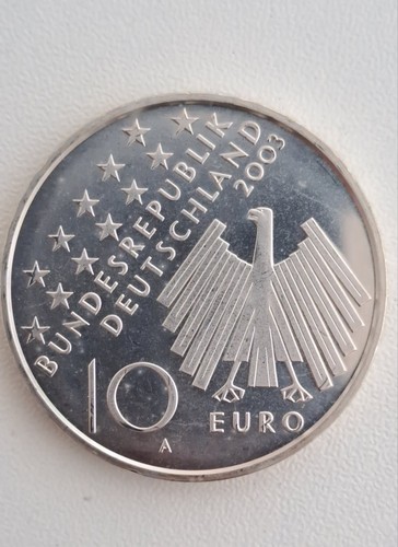 Euro silbermünze 50 - -,