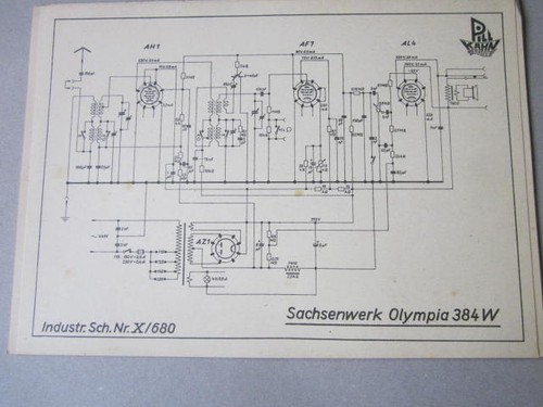 Sachsenwerk plympia 384 w - ,