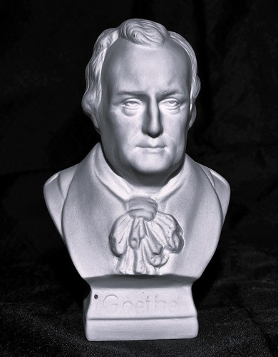 Büste figur johann wolfgang - büste,