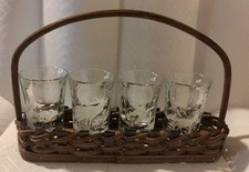 4 Schnapsgläser mit
