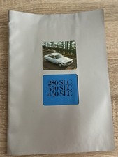 Mercedes Benz Original Prospekt, 280SLC/350SLC/450SLC, Ausstattung, Technik