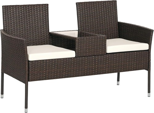 Rattan garten sofa - bank, 2