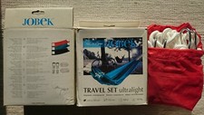 JOBEK Travel Set ultralight Hängematte mit Befestigungs-Set  