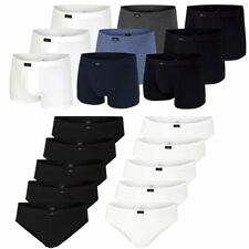 Götzburg Herren Slips oder Boxershorts / Pants SPARPACKS ohne Eingriff Baumwolle